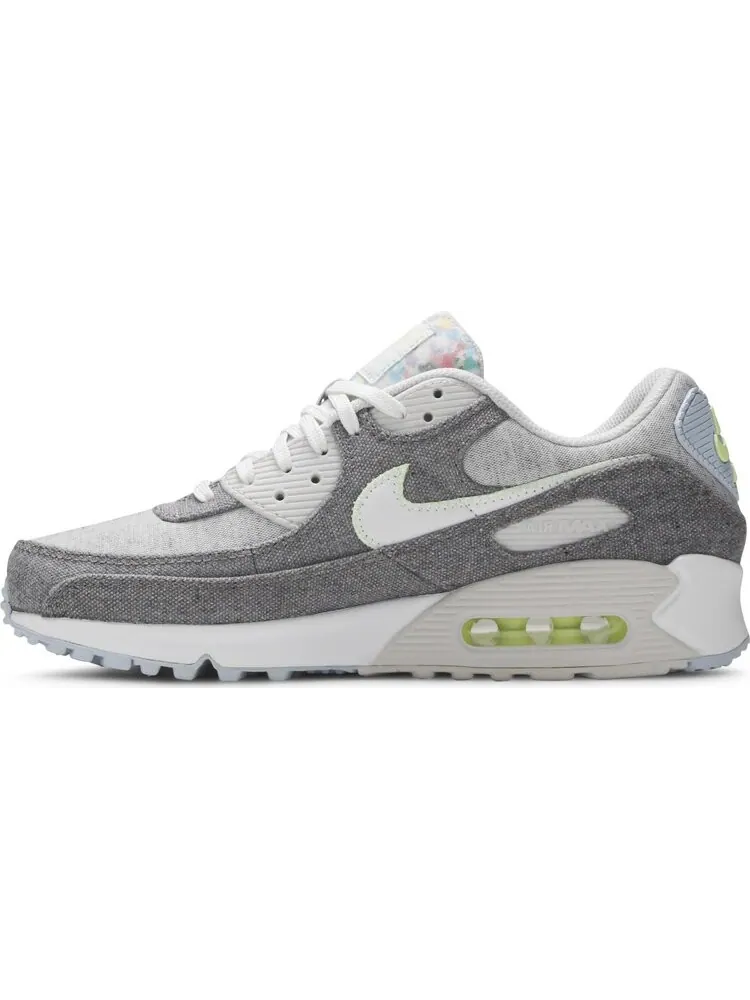 Кроссовки Nike Air Max 90 'Recycled Canvas Pack' — изображение 3 из 9, серый