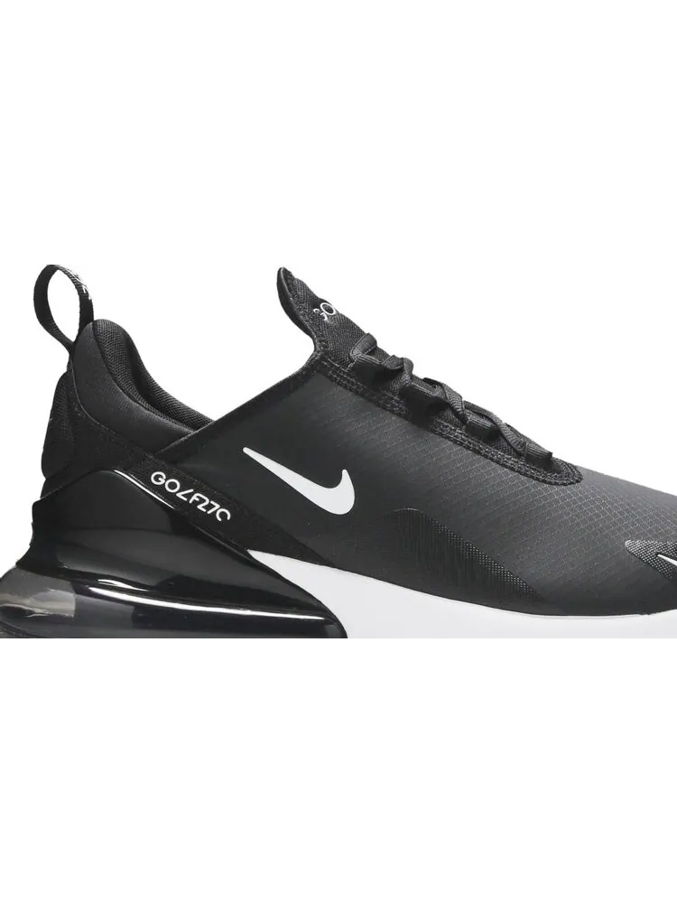 Кроссовки Nike Air Max 270 Golf 'Black White' — изображение 2 из 8, черный