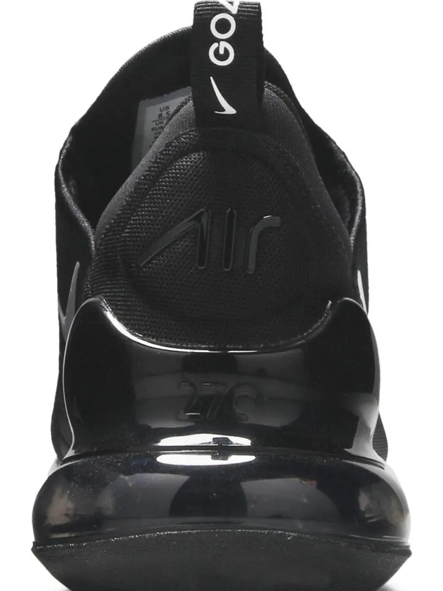 Кроссовки Nike Air Max 270 Golf 'Black White' — изображение 7 из 8, черный