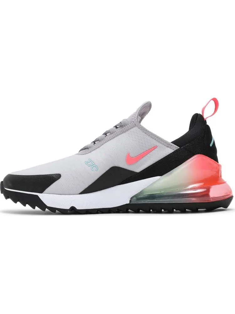 Кроссовки Nike Air Max 270 Golf 'Atmosphere Grey Hot Punch' — изображение 3 из 8, серый
