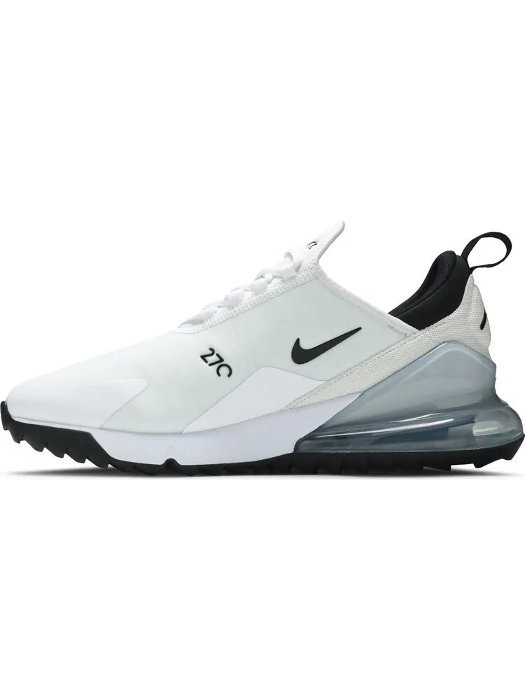 Кроссовки Nike Air Max 270 Golf 'White Black' — изображение 3 из 8, белый
