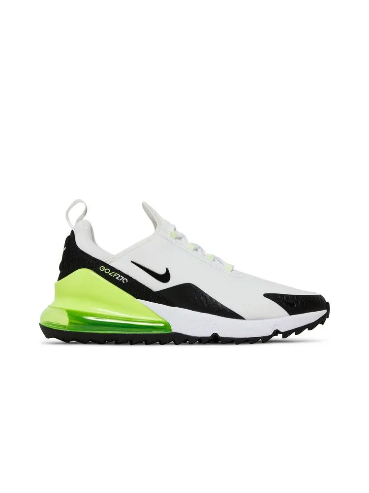 Кроссовки Nike Air Max 270 Golf 'White Volt' — изображение 2 из 9, белый/черный