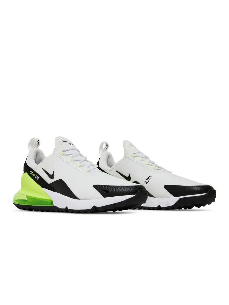 Кроссовки Nike Air Max 270 Golf 'White Volt' — изображение 9 из 9, белый/черный