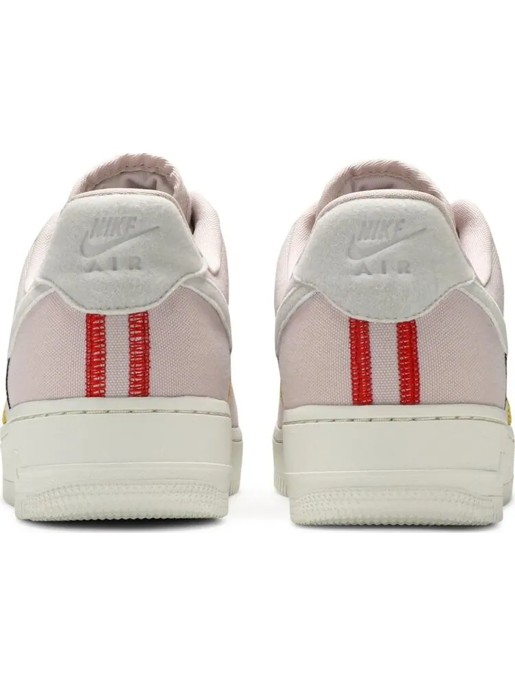 Кроссовки Nike Wmns Air Force 1 '07 Low LX 'Stitched Canvas - Siltstone Red' — изображение 6 из 8, красный