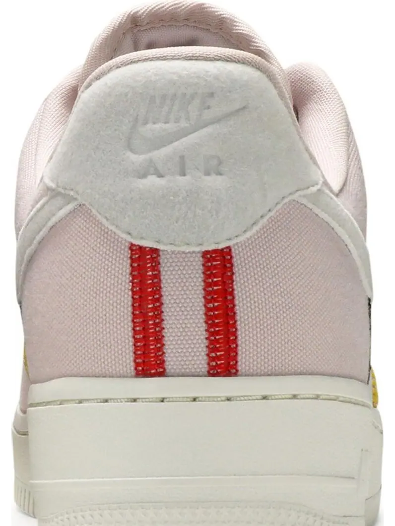 Кроссовки Nike Wmns Air Force 1 '07 Low LX 'Stitched Canvas - Siltstone Red' — изображение 7 из 8, красный