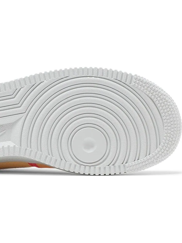 Кроссовки Nike Wmns Air Force 1 '07 Low LX 'Stitched Canvas - Melon Tint' — изображение 5 из 8, оранжевый