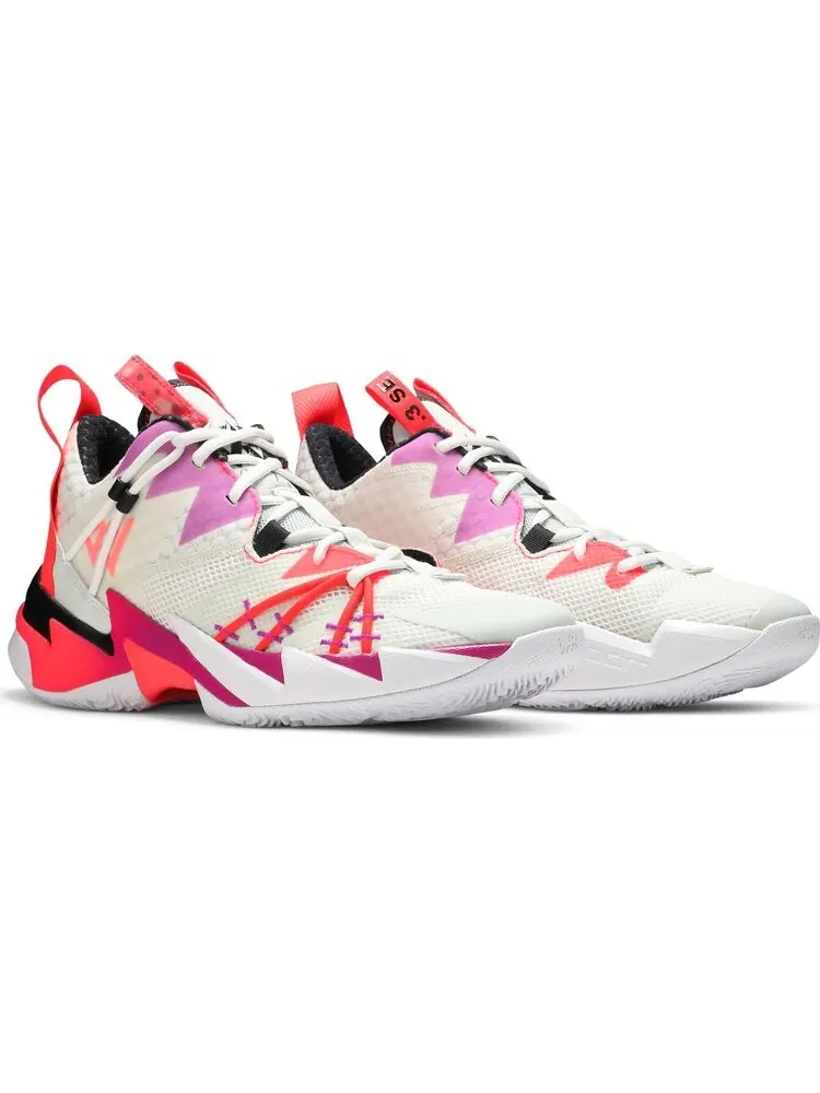 Кроссовки Jordan Why Not Zer0.3 SE Flash Crimson — изображение 8 из 8, белый