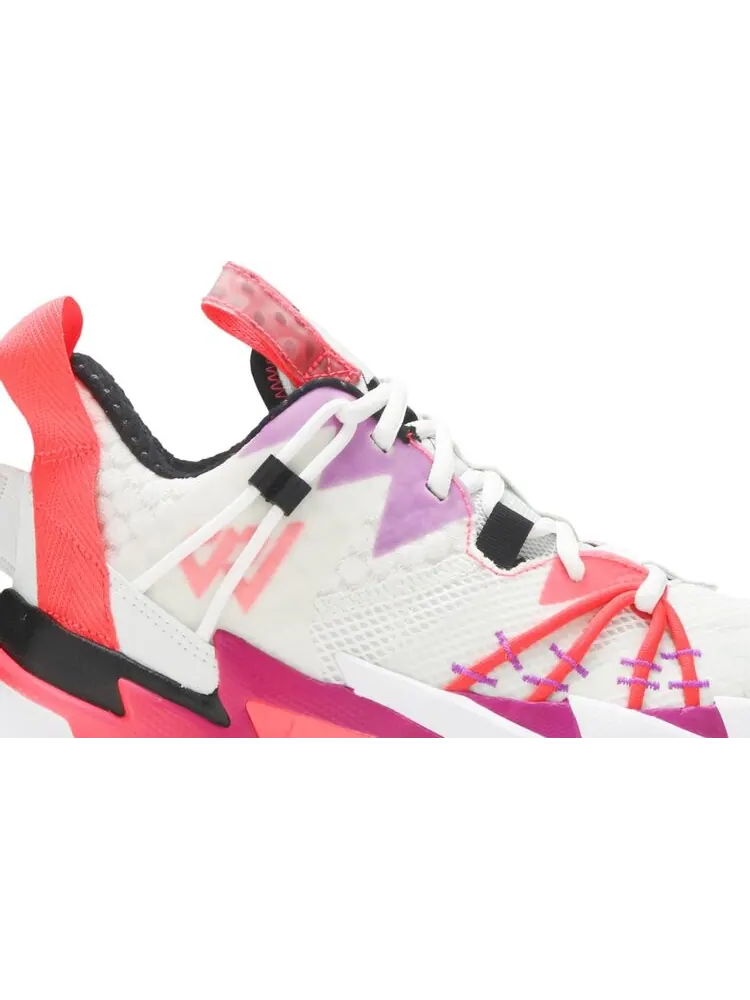 Кроссовки Jordan Why Not Zer0.3 SE PF Flash Crimson — изображение 2 из 8, бежевый