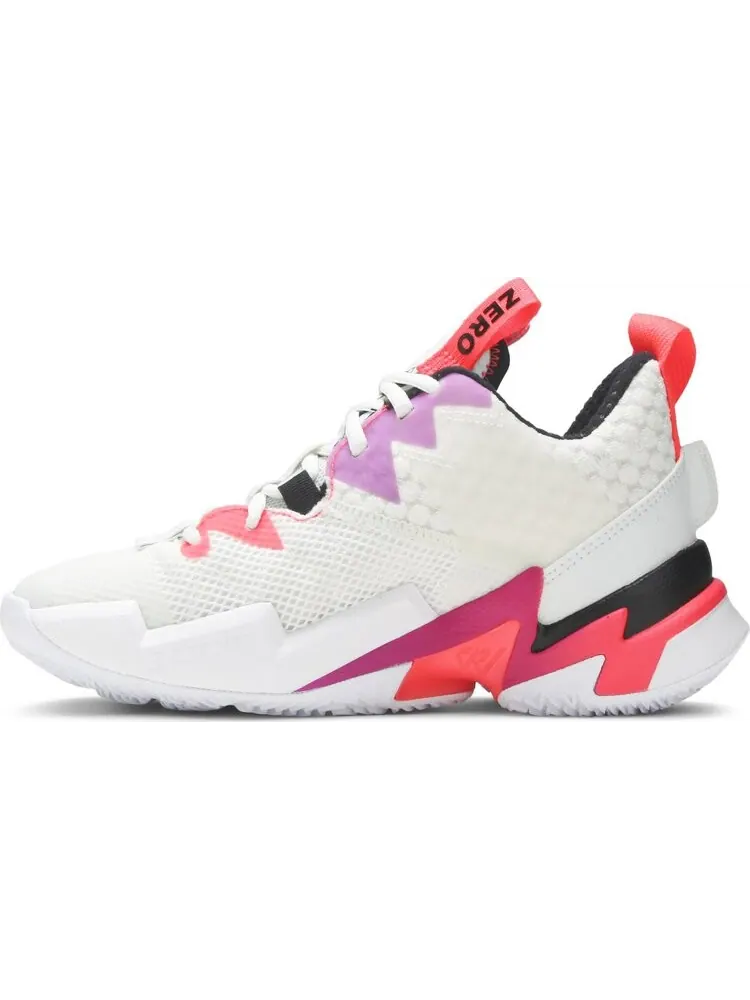 Кроссовки Jordan Why Not Zer0.3 SE PF Flash Crimson — изображение 3 из 8, бежевый