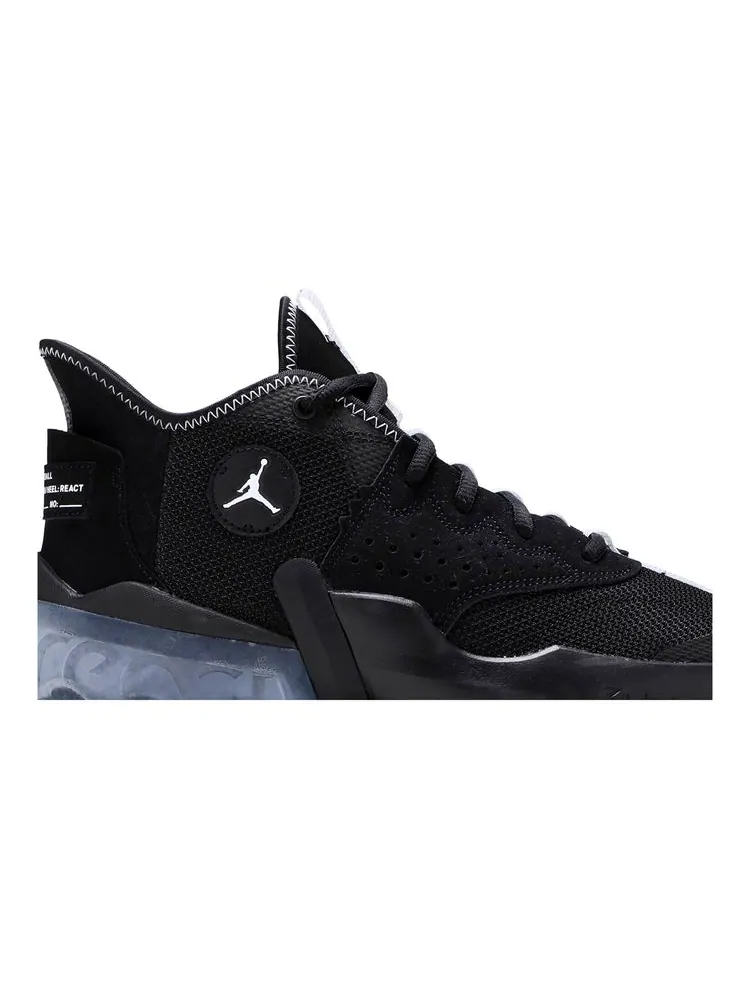 Кроссовки Jordan React Elevation PF 'Black Ice' — изображение 2 из 8, черный