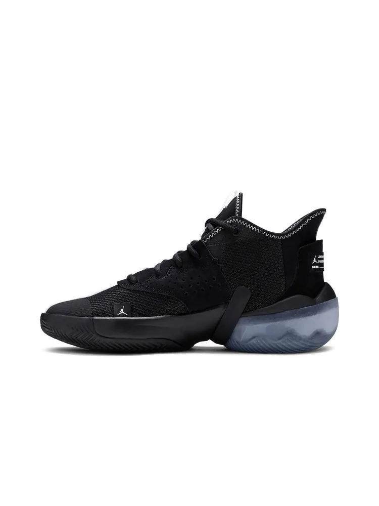Кроссовки Jordan React Elevation PF 'Black Ice' — изображение 3 из 8, черный