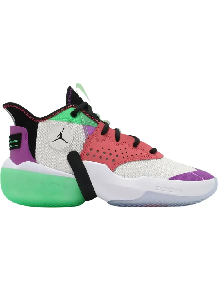Кроссовки Jordan React Elevation PF White Hyper Violet — изображение 1 из 1, белый