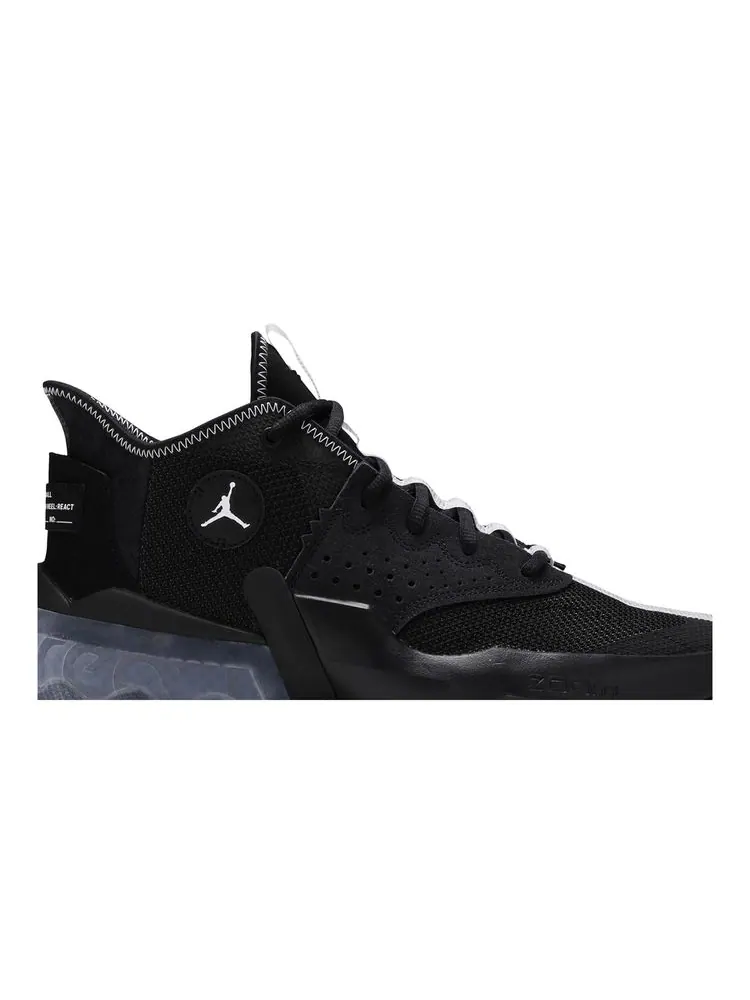 Кроссовки Jordan React Elevation 'Black Ice' — изображение 2 из 8, черный