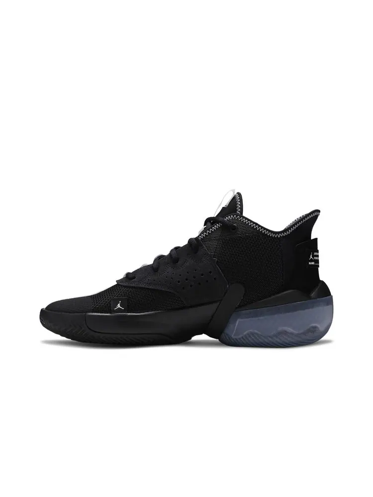 Кроссовки Jordan React Elevation 'Black Ice' — изображение 3 из 8, черный