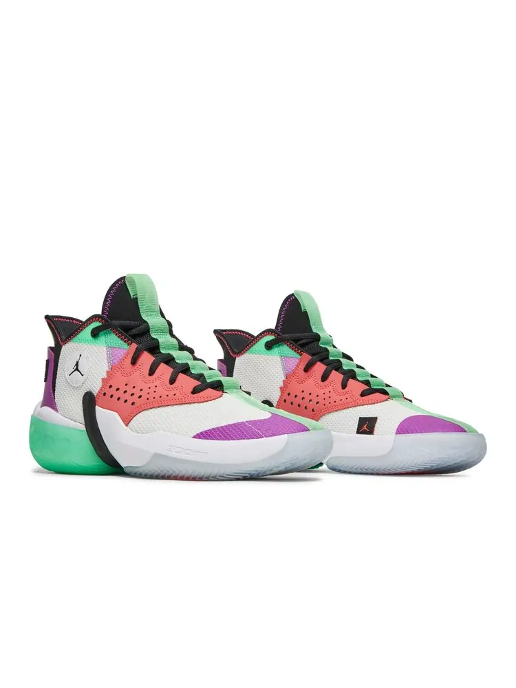 Кроссовки Jordan React Elevation 'White Hyper Violet' — изображение 8 из 8, белый фиолетовый