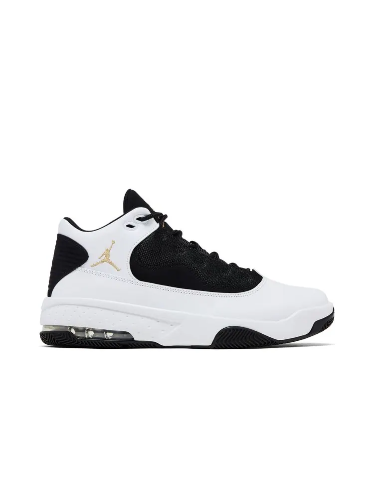 Кроссовки Jordan Max Aura 2 'White Black Gold' — изображение 1 из 8, белый черный золотистый