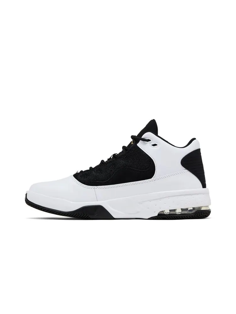 Кроссовки Jordan Max Aura 2 'White Black Gold' — изображение 3 из 8, белый черный золотистый