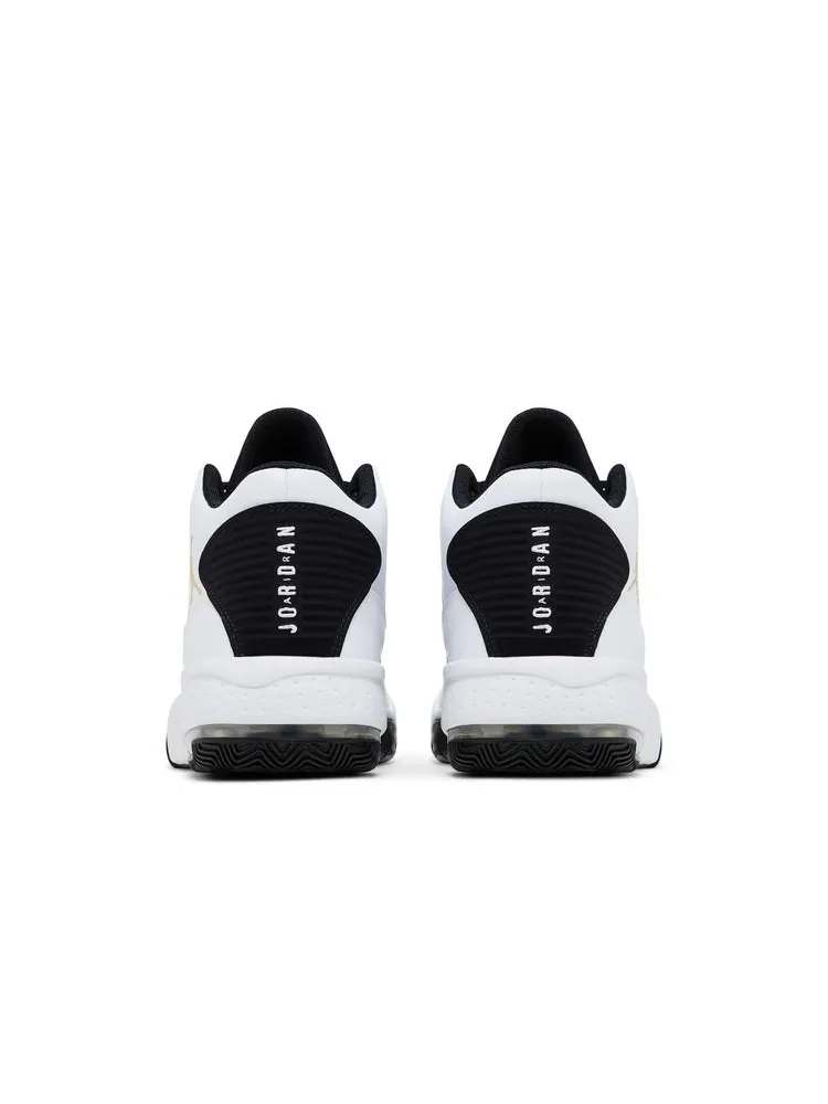 Кроссовки Jordan Max Aura 2 'White Black Gold' — изображение 6 из 8, белый черный золотистый