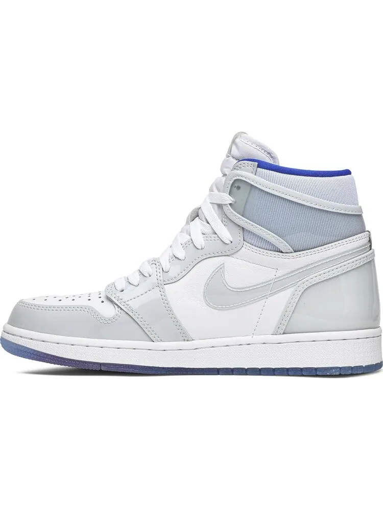 Кроссовки Air Jordan 1 High Zoom Racer Blue — изображение 3 из 8, белый
