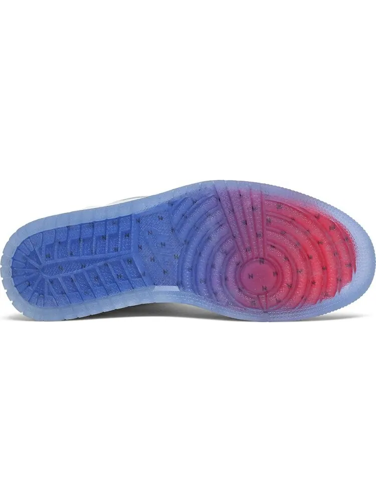 Кроссовки Air Jordan 1 High Zoom Racer Blue — изображение 4 из 8, белый