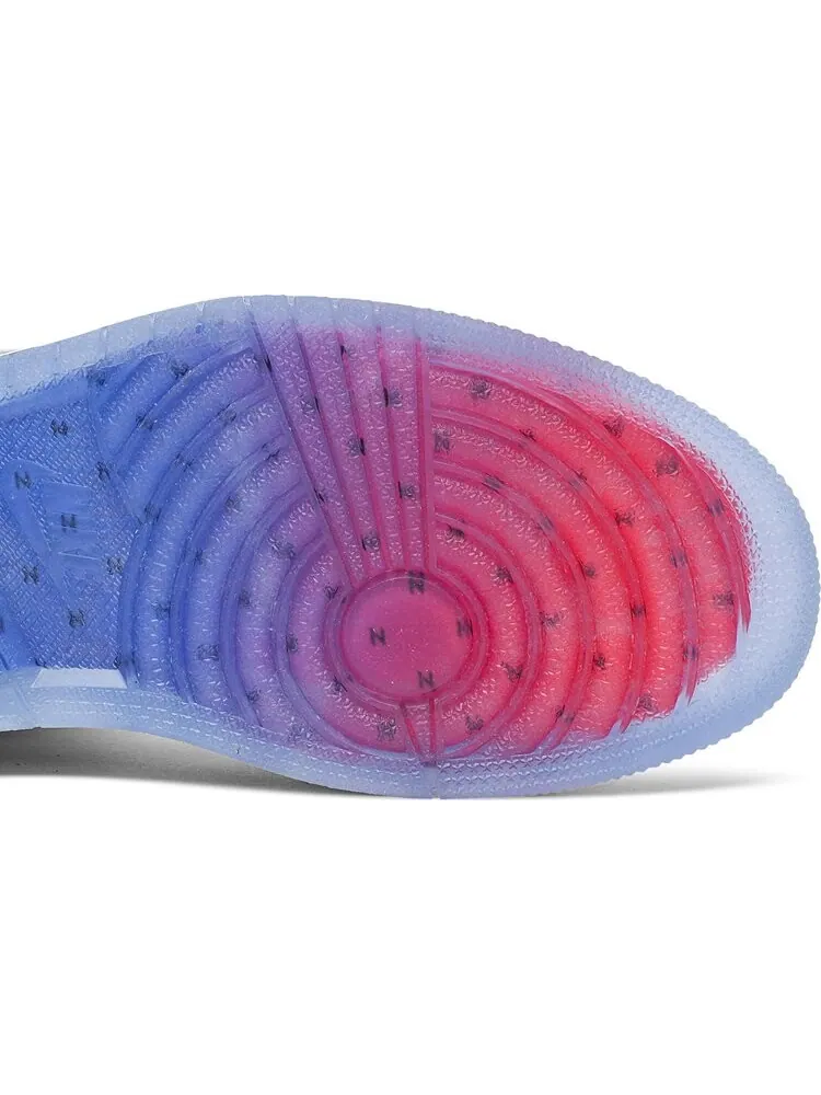 Кроссовки Air Jordan 1 High Zoom Racer Blue — изображение 5 из 8, белый