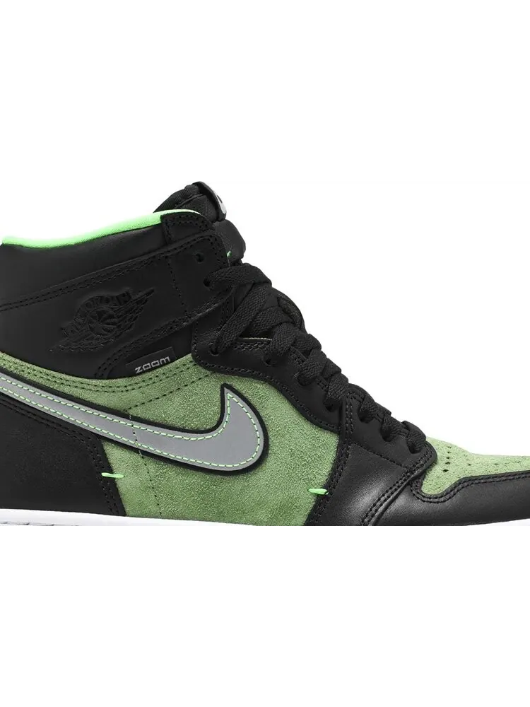 Кроссовки Air Jordan 1 High Zoom Zen Green — изображение 2 из 8, зеленый
