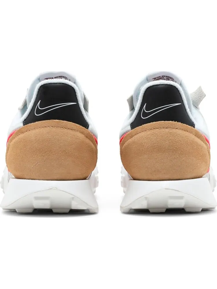 Кроссовки Nike Wmns Waffle Racer 2X 'White Bright Crimson' — изображение 6 из 8, белый