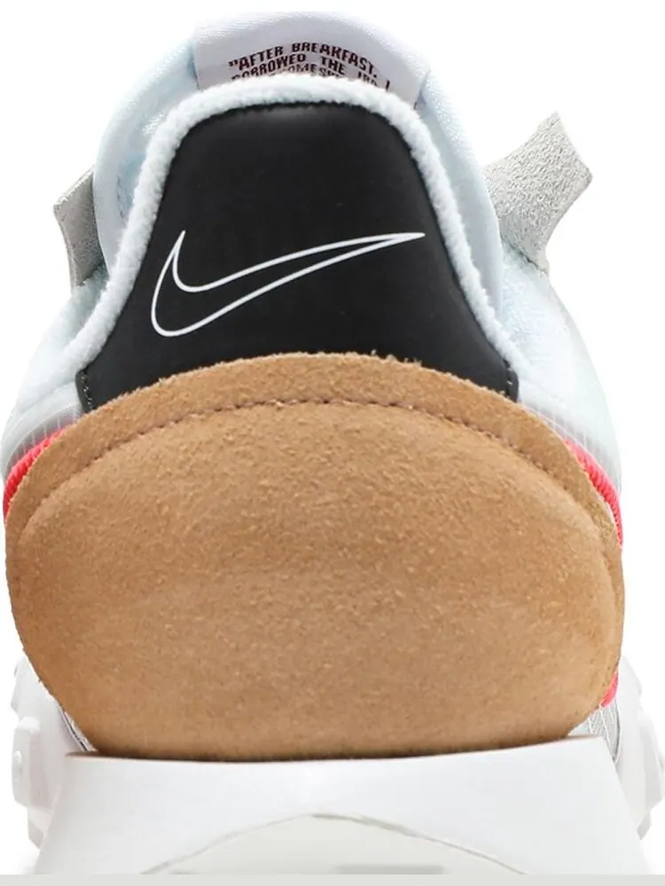 Кроссовки Nike Wmns Waffle Racer 2X 'White Bright Crimson' — изображение 7 из 8, белый