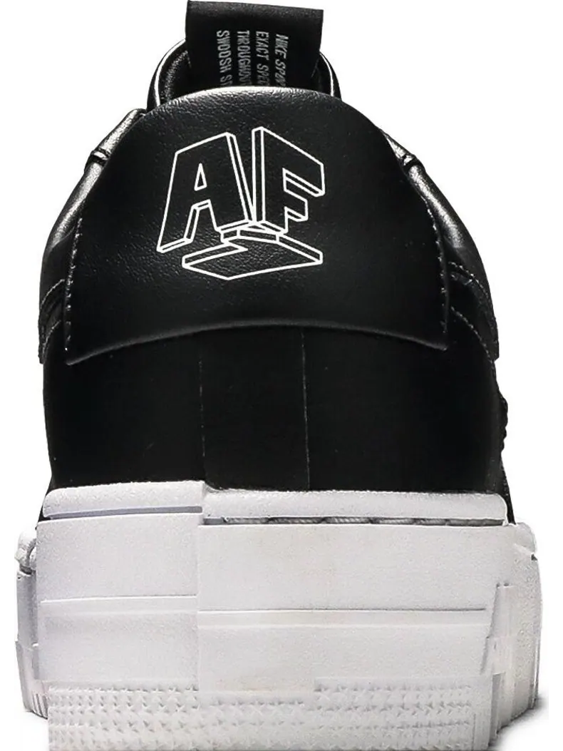 Женские кроссовки Nike Air Force 1 Pixel 'Black' — изображение 7 из 8, черный