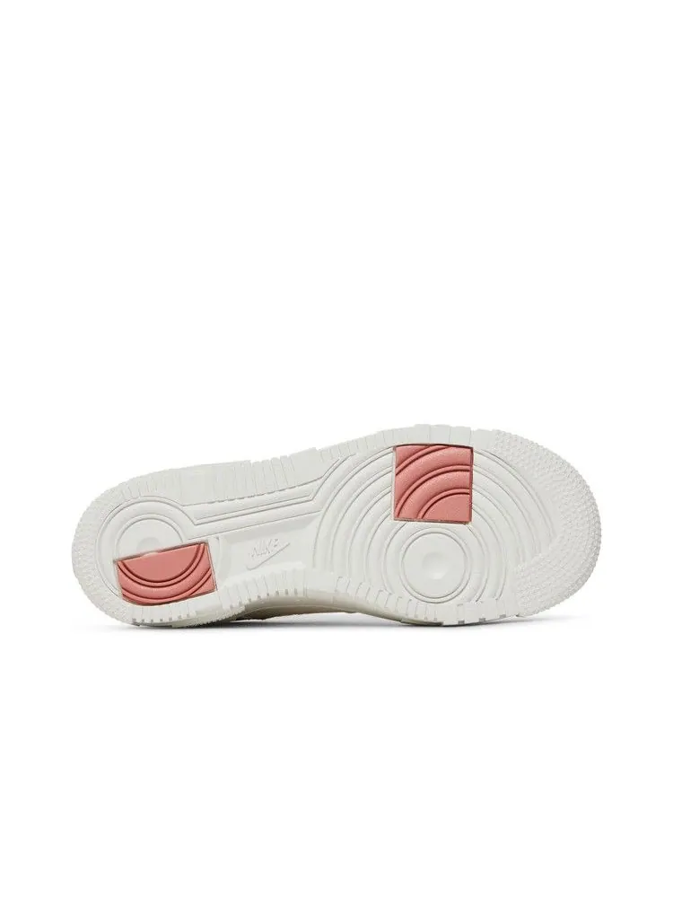 Кроссовки Nike Wmns Air Force 1 Pixel — изображение 4 из 8, белый розовый