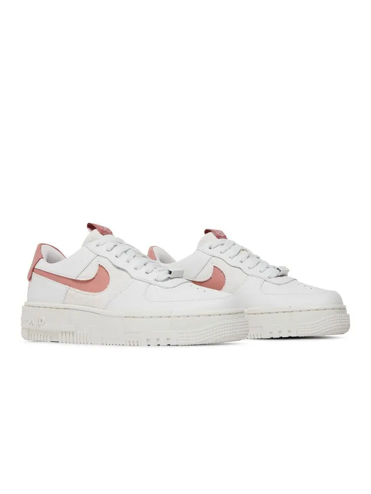 Кроссовки Nike Wmns Air Force 1 Pixel — изображение 8 из 8, белый розовый