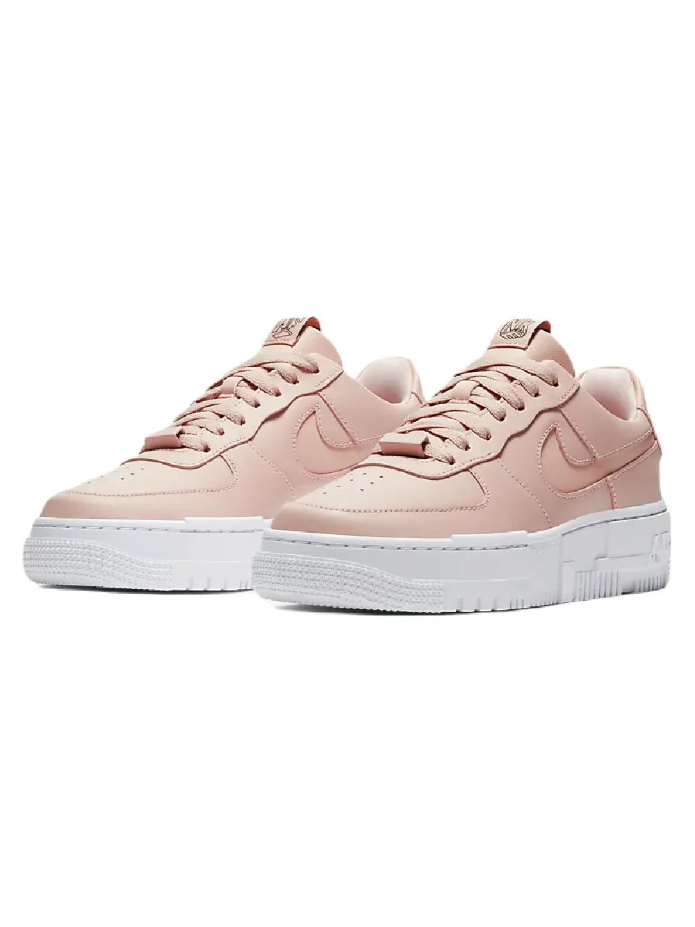 Кроссовки Nike Air Force 1 Pixel — изображение 2 из 8, белый/розовый