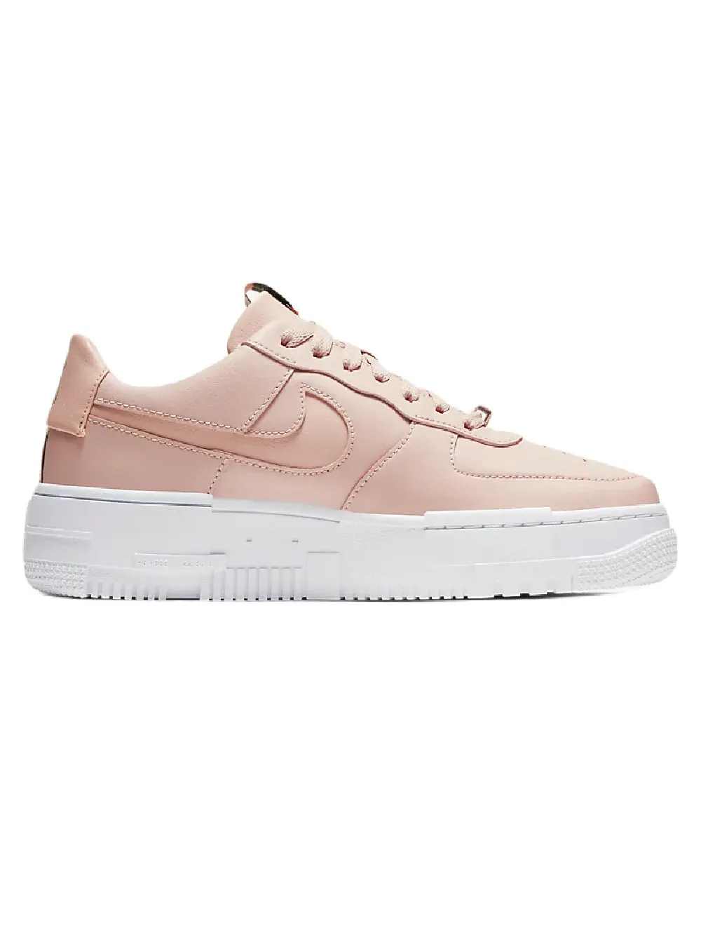 Кроссовки Nike Air Force 1 Pixel — изображение 5 из 8, белый/розовый