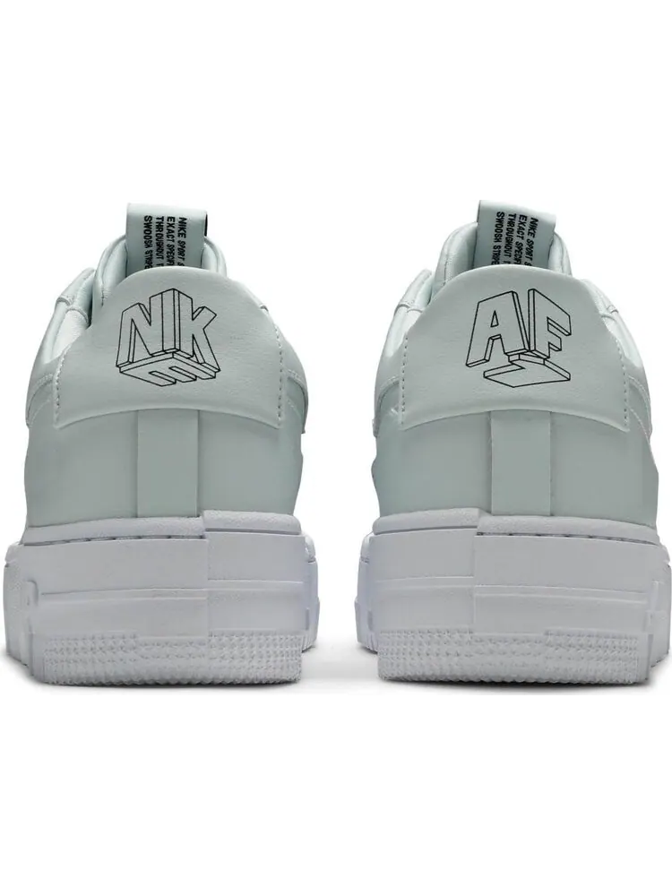 Кроссовки Nike Wmns Air Force 1 'Pixel Ghost Aqua' — изображение 6 из 8, бирюзовый