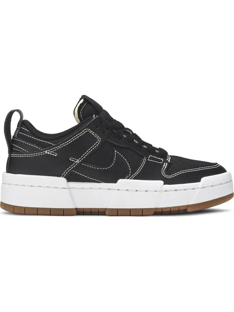 Кроссовки Nike Wmns Dunk Low Disrupt 'Black Gum' — изображение 1 из 8, черный