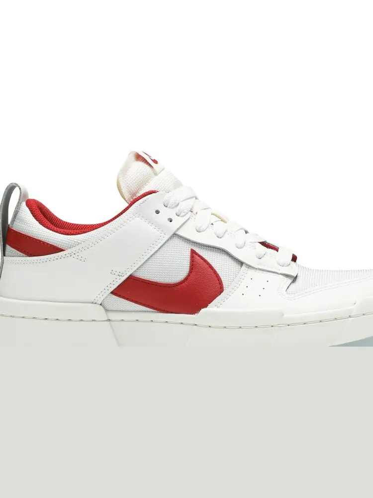 Кроссовки Nike Wmns Dunk Low Disrupt 'White Gym Red' — изображение 2 из 8, красный
