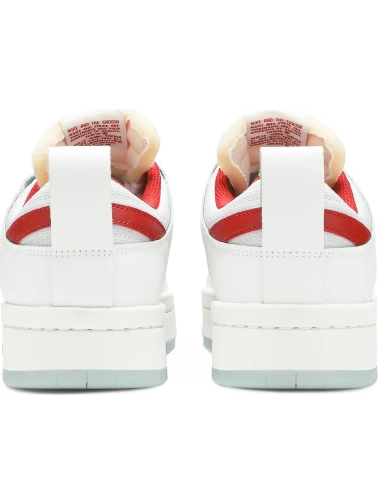 Кроссовки Nike Wmns Dunk Low Disrupt 'White Gym Red' — изображение 6 из 8, красный