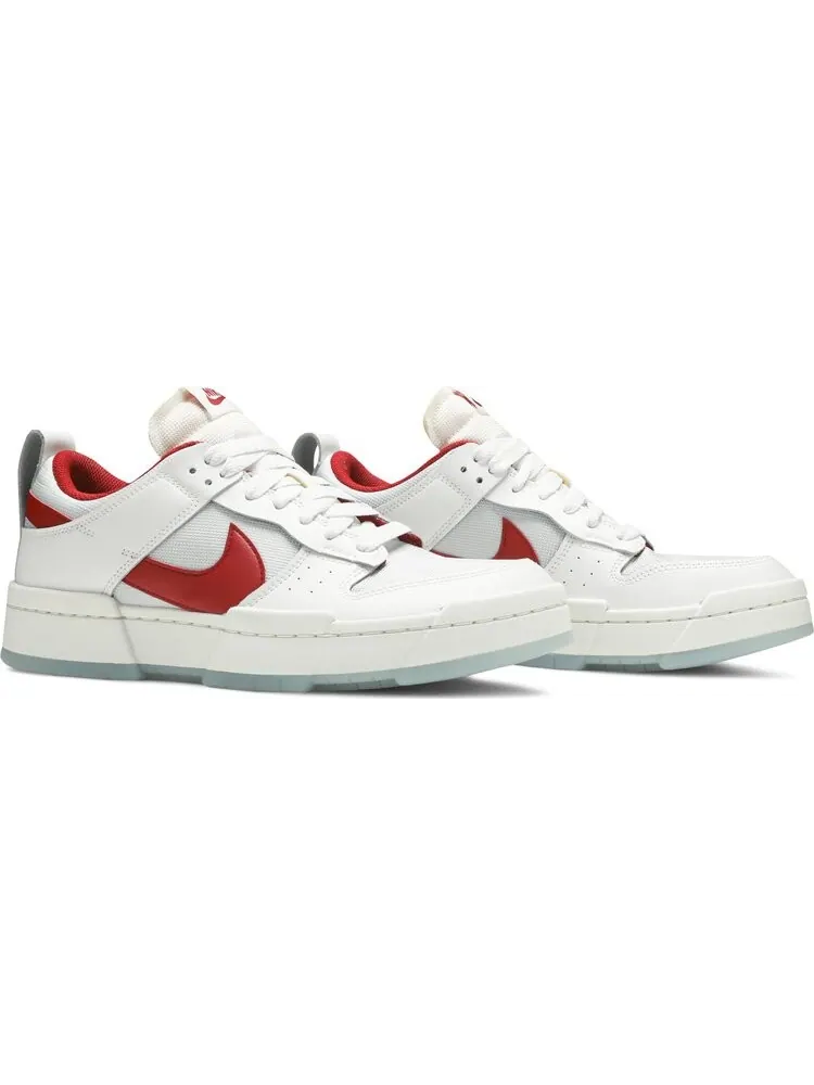 Кроссовки Nike Wmns Dunk Low Disrupt 'White Gym Red' — изображение 8 из 8, красный