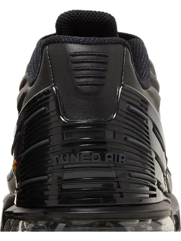 Кроссовки Nike Air Max Plus 3 Leather 'Triple Black' — изображение 5 из 7, черный