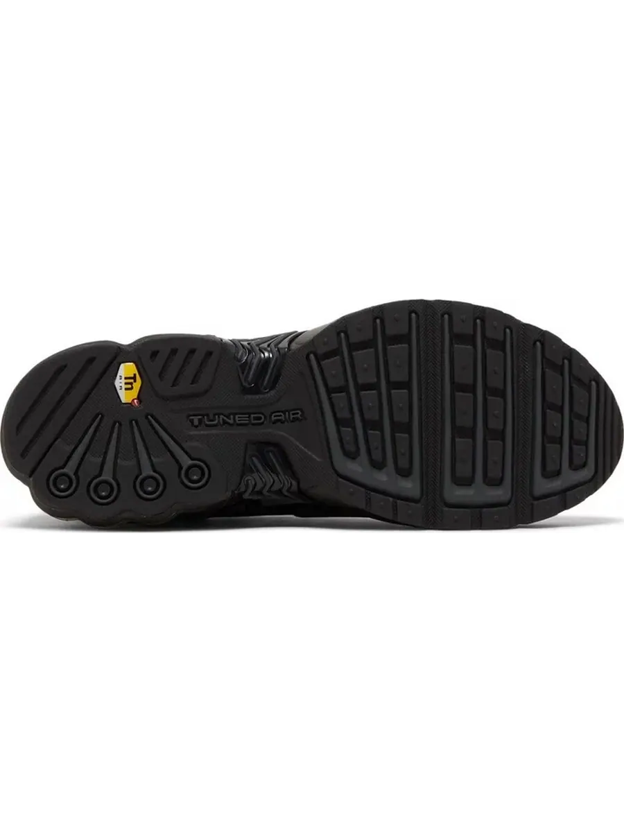 Кроссовки Nike Air Max Plus 3 Leather 'Triple Black' — изображение 6 из 7, черный
