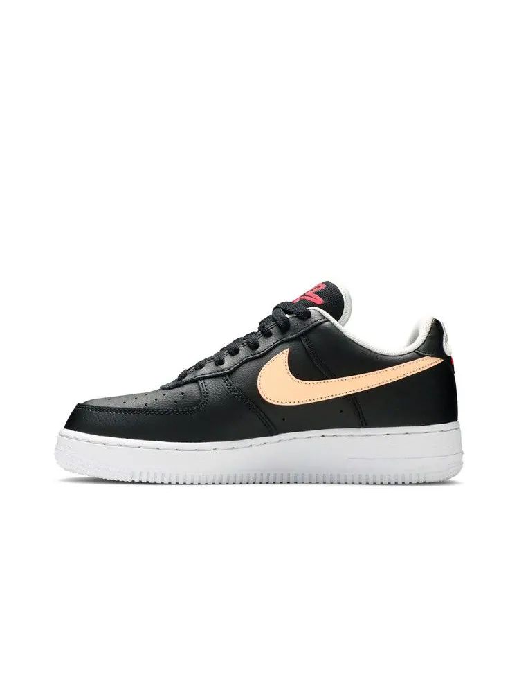 Кроссовки Nike Air Force 1 Low 'Worldwide Pack - Black Crimson' — изображение 4 из 9, черный//белый