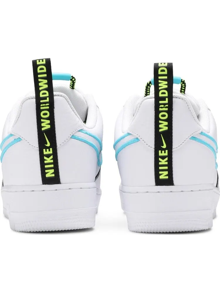 Кроссовки Nike Air Force 1 '07 Premium 'Worldwide Pack - Blue Fury' — изображение 6 из 8, белый