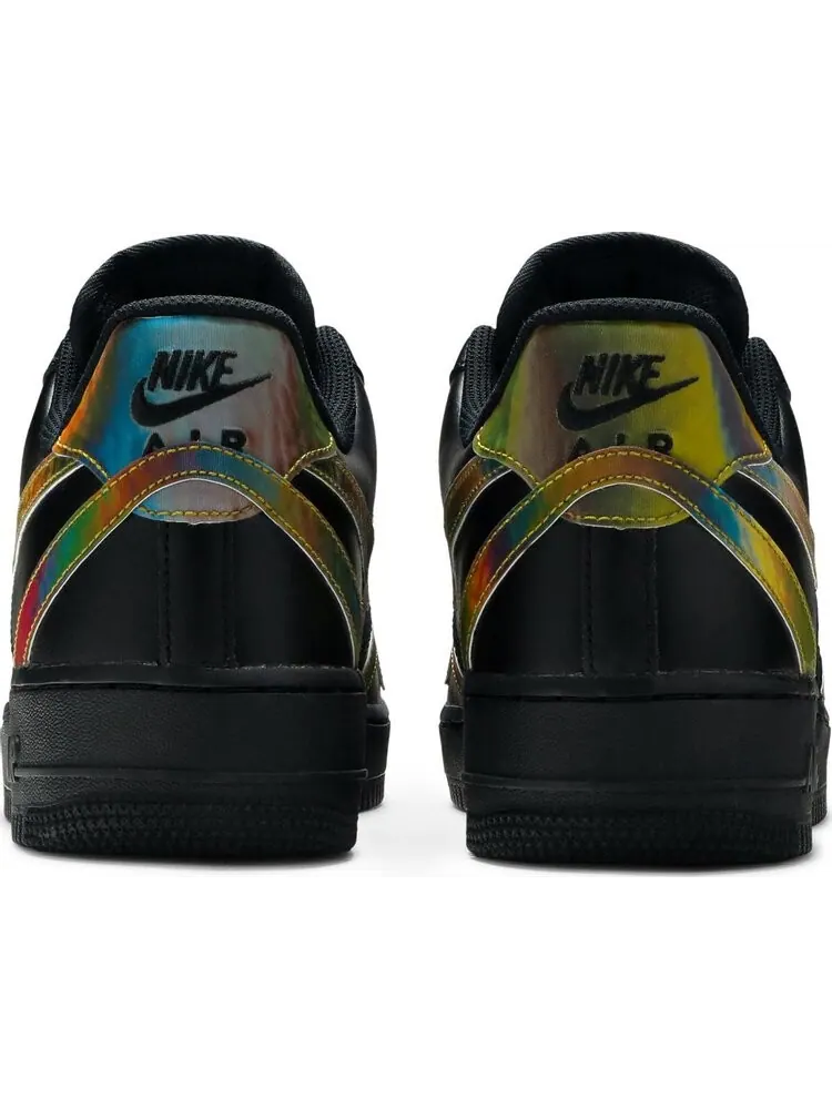 Кроссовки Nike Air Force 1 Low 'Misplaced Swoosh - Black' — изображение 6 из 8, черный