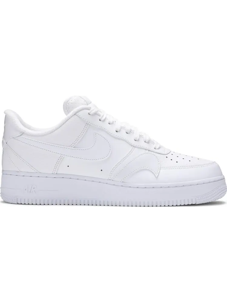 Кроссовки Nike Air Force 1 '07 LV8 'Misplaced Swoosh - Triple White' — изображение 1 из 8, белый