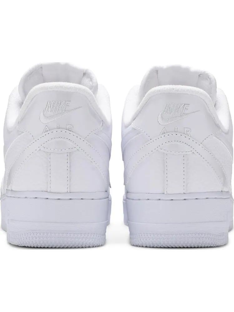 Кроссовки Nike Air Force 1 '07 LV8 'Misplaced Swoosh - Triple White' — изображение 6 из 8, белый