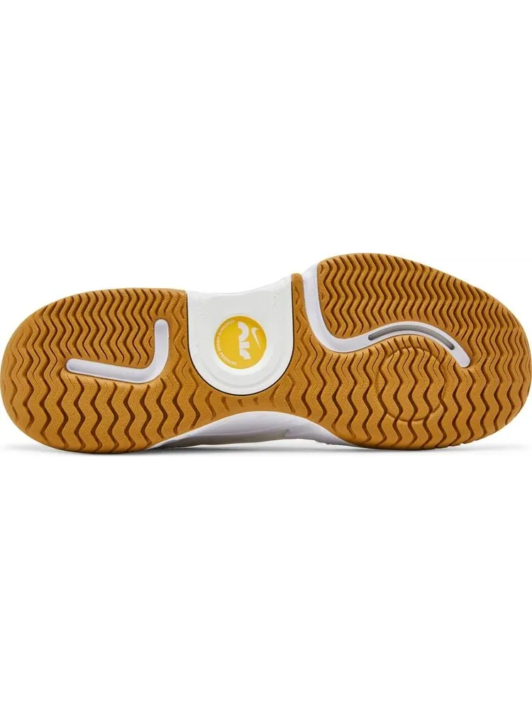 Кроссовки Nike NikeCourt Air Zoom GP Turbo 'Summit White University Gold' — изображение 4 из 8, белый