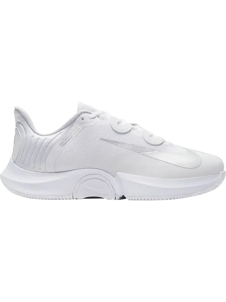 Лимитированные кроссовки Nike Wmns NikeCourt Air Zoom GP Turbo 'White Metallic Silver' — изображение 1 из 1, белый