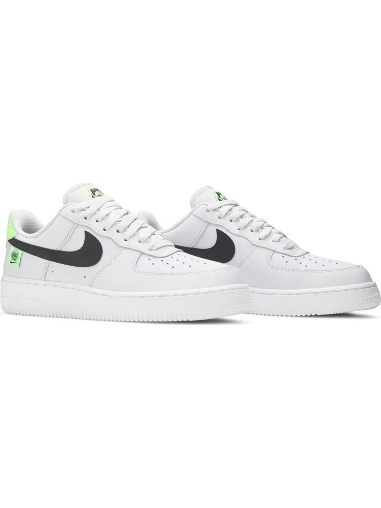 Кроссовки Nike Air Force 1 '07 Low 'Worldwide Pack - Platinum Green Strike' — изображение 8 из 8, серый