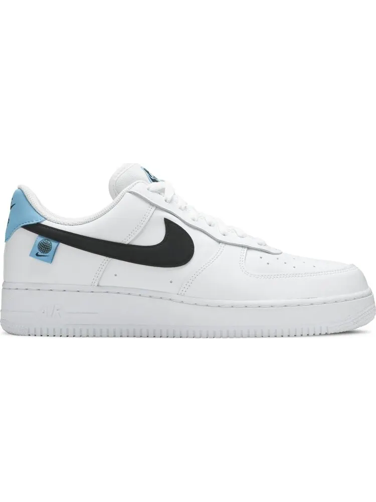 Кроссовки Nike Air Force 1 '07 Low 'Worldwide Pack - Blue Fury' — изображение 1 из 8, белый