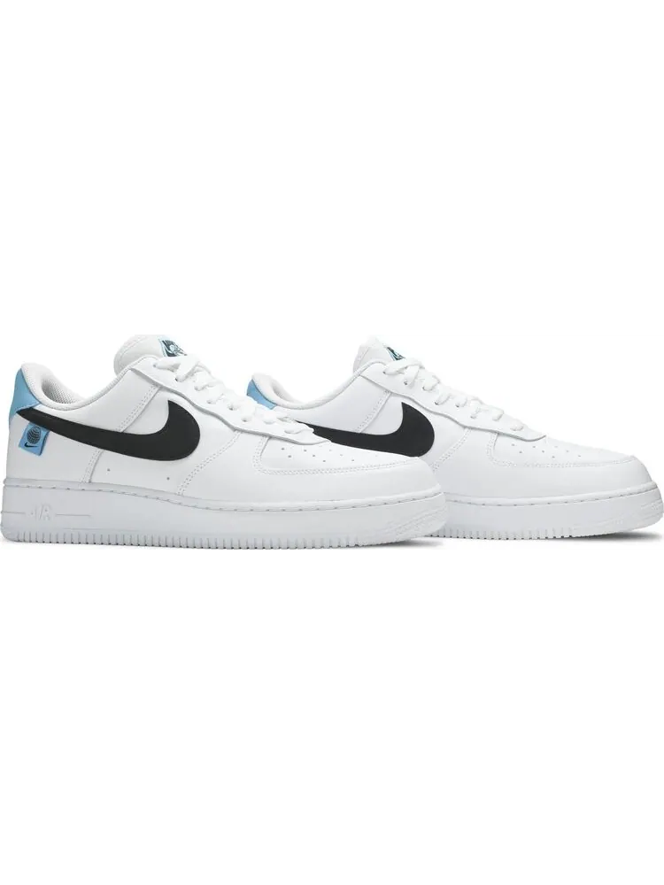 Кроссовки Nike Air Force 1 '07 Low 'Worldwide Pack - Blue Fury' — изображение 8 из 8, белый